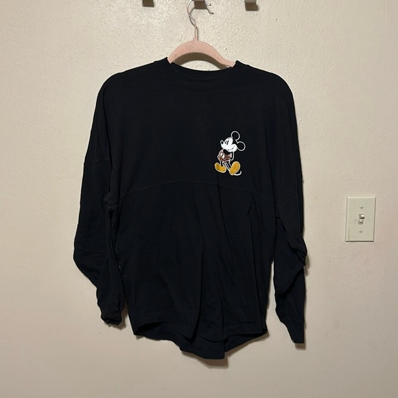 Walt Disney World Animal Kingdom spirit jersey black leopard print Size XS - Picture 2 of 7